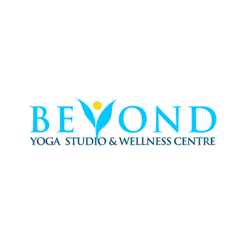 A logo for a yoga studio and wellness center.