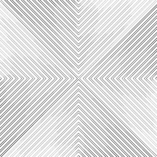 A black and white image of diagonal lines forming an X shape.