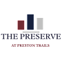 The Preserve at Preston Trails logo with three colored bars.