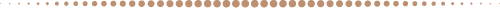 A line of dots in the center of the image.