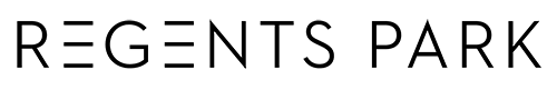The image displays the text "REGENTS PARK" in a large, bold font.