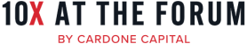 the logo for 10 percent of the force is shown in black and red
