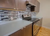Thumbnail 6 of 6 - Kitchen with stainless steel appliances