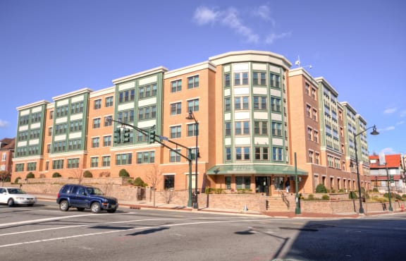 Exterior of building and entrance