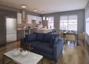 Thumbnail 2 of 27 - Kitchen Rendering at Nightingale, Providence, Rhode Island