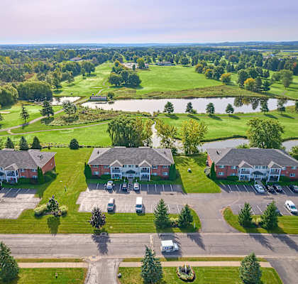 Drone View Of Apartment Community at Centerpointe Apartments, Canandaigua