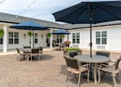 Thumbnail 6 of 27 - Outdoor Patio at Spring Arbor of Crofton, Crofton, MD
