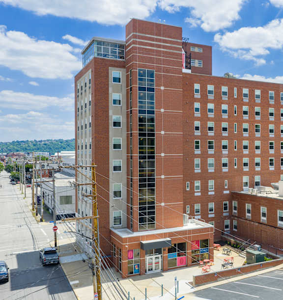 Buildings Exterior at The Jones Tower at the Collective, Pennsylvania, 15203