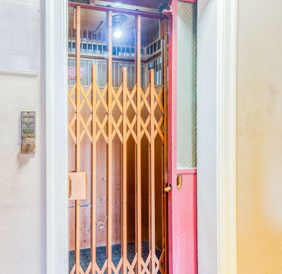 the front door of a house with a staircase