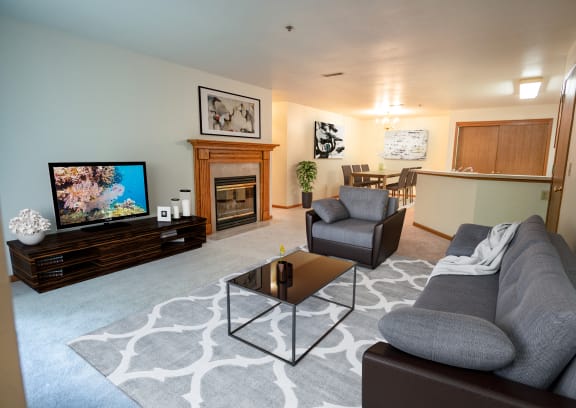 Pool With Clubhouse View at Poplar Creek Apartments, Brookfield, 53045