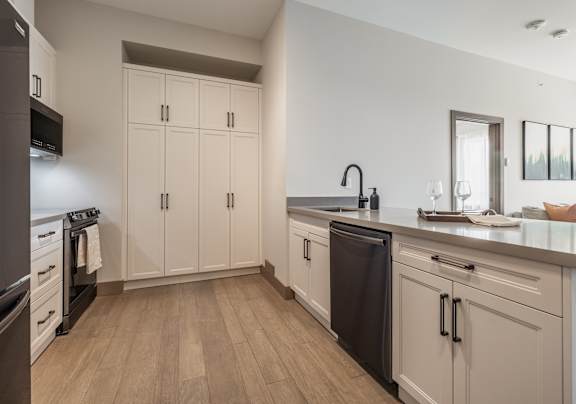 spacious living room with kitchen at 2274 Princess St., Kingston, K7M 3G4