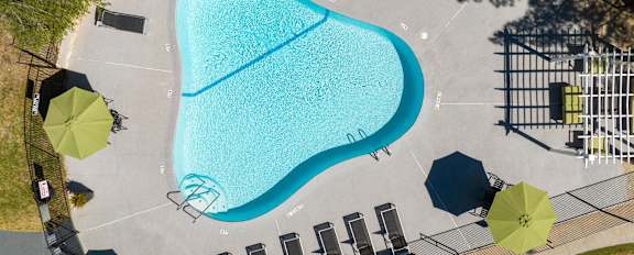 the swimming pool at the falls at rolland park apartments tx