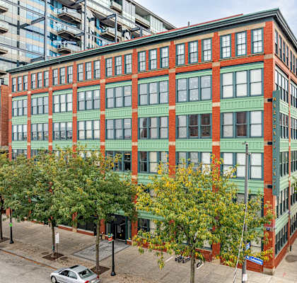 the building in which the apartment is located