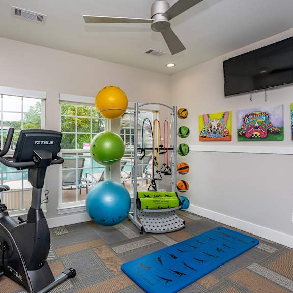 Fitness Center at Mill Creek Run Apartments, Macon, GA
