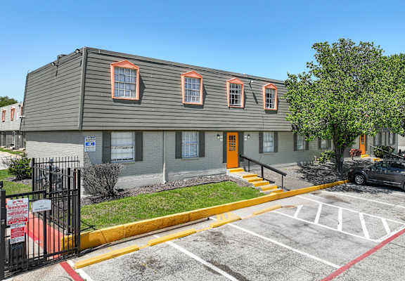 Parking Lot at La Bella Apartments, Fort Worth