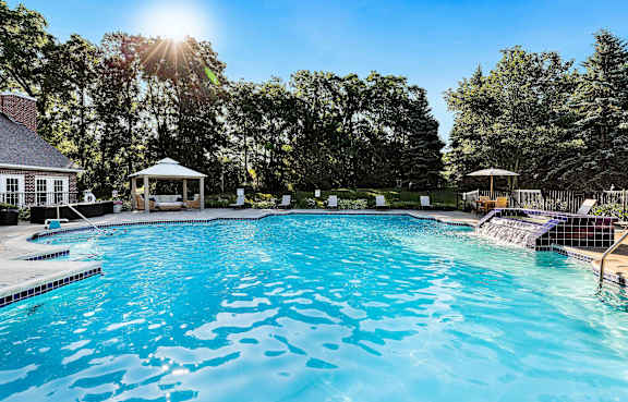 swimming pool at Briarcliff Village, Michigan, 48390