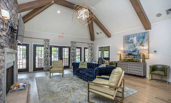 Cozy Living Room at Mill Creek Run Apartments, Georgia
