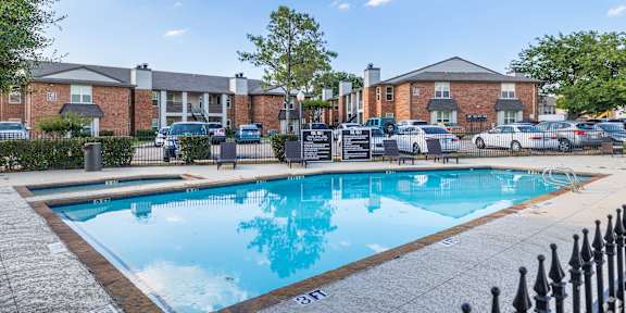 our apartments at the district feature a swimming pool