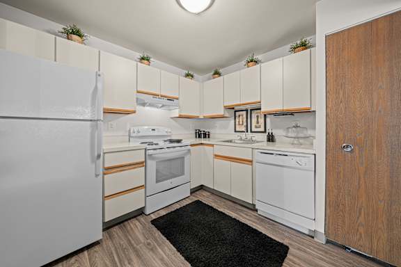 Modern Kitchen at Park Lane Apartments, Southfield, Michigan