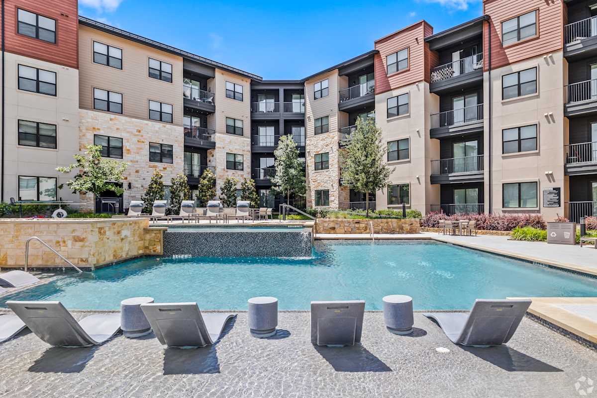 Aurora Watson Branch pool with lounge seating - Mansfield, TX