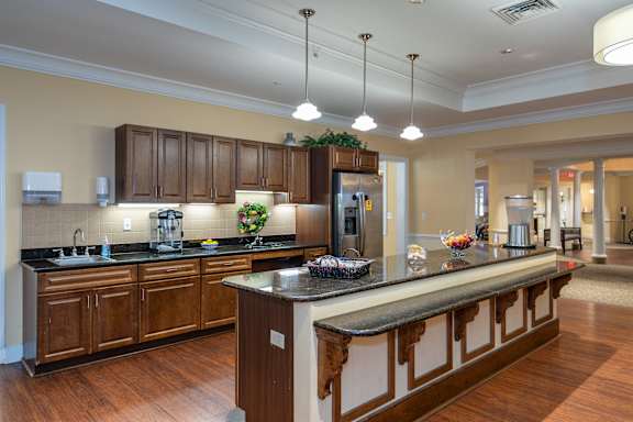 Clubhouse Kitchen at Spring Arbor of Crofton, Crofton, 21114
