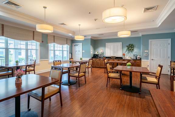 Elegant Dining Area at Spring Arbor of Crofton, Crofton, Maryland