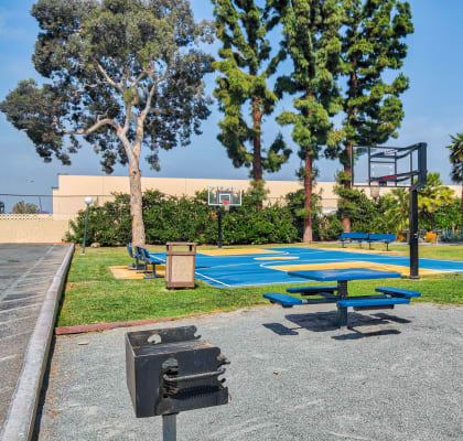 basketball court at Serrano Apartments, West Covina, 91790