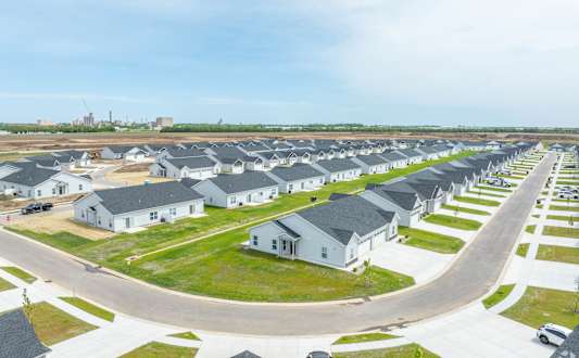 Drone Community View at Concord Crossing, Lafayette, IN