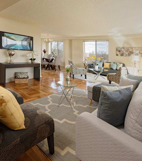 Model living room