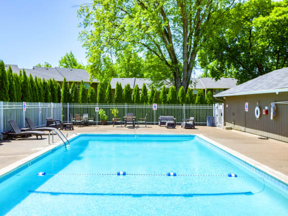take a dip in our resort style pool