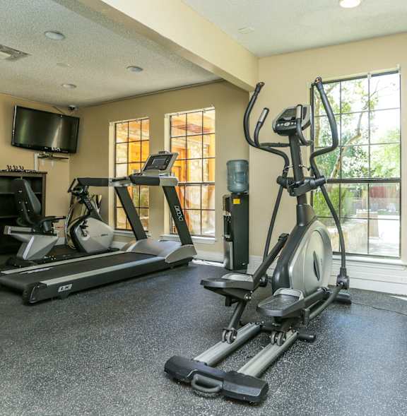 Gym at Alamo Park, Texas