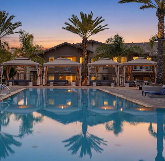 Outdoor BBQ Area at Avino in San Diego, CA