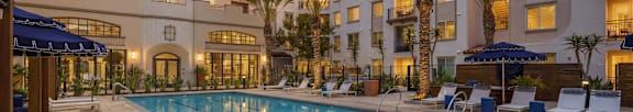Resort-Style Swimming Pool at Sola at Pacific Highlands Ranch Apartments, San Diego, CA, 92130