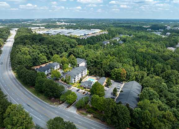 Aerial View of the Community at Magnolia Pointe Apartments in Duluth, GA