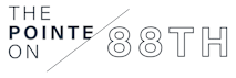 A graphic with text that reads "The Pointe on 88th".