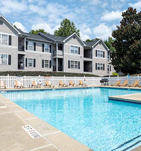 resort style pool at Magnolia Pointe Apartments in Duluth, GA
