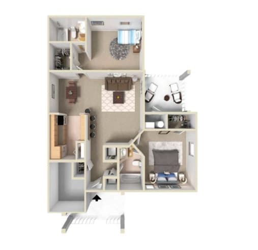 Fairmount III Floor Plan at Ashton Creek in Chester, VA 23831