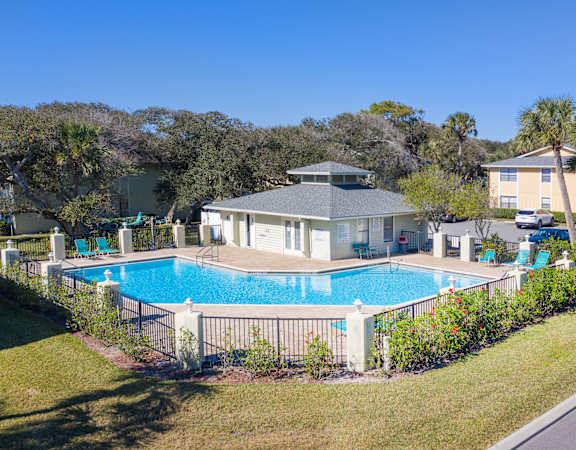 Pool Aerial View