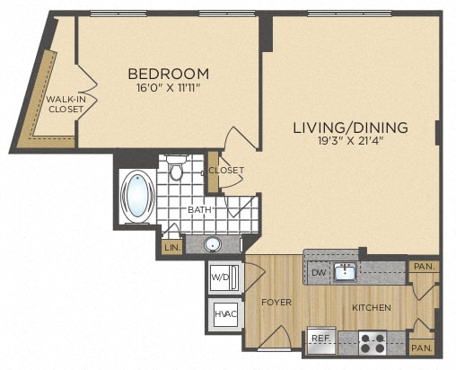 one bedroom apartments in washington DC