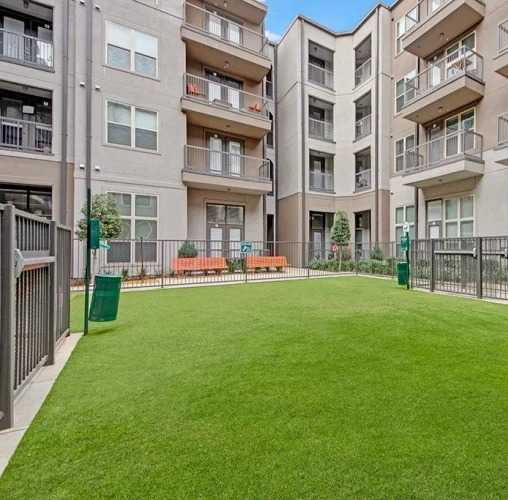 Grassy courtyard at Civic at Frisco Square Apartments, Frisco, TX, Texas, 75034