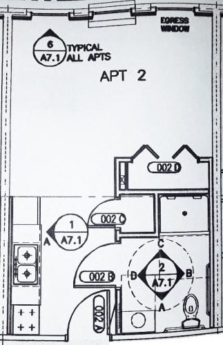 Floor Plan  Studio Apartment