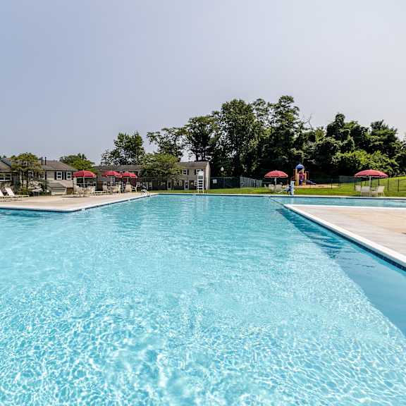 Swimming pool at Seven Oaks Townhomes, Edgewood, 21040