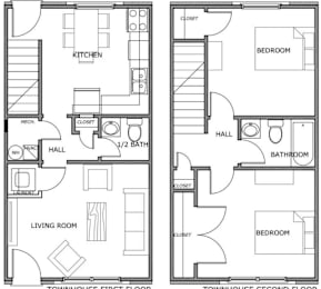  Floor Plan Townhouse