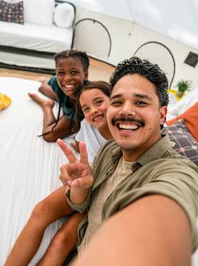 People taking selfie at Alante Homes at Spring Run, Caldwell, ID