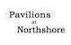 A sign that says "Pavilions at Northshore.".