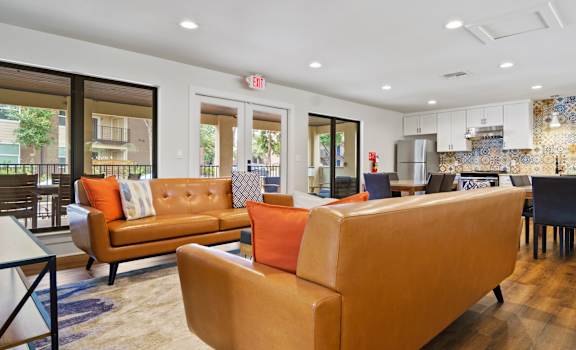 the preserve at ballantyne commons community living room