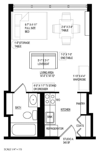 Floor Plan  Studio