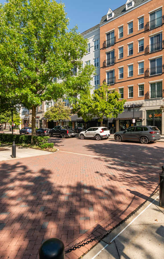 Outside Building at Flats at West Broad Village in Glen Allen, 23060