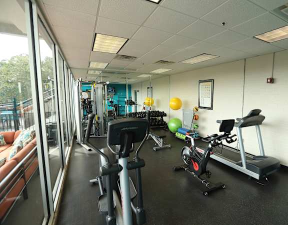 Community offers an indoor gym