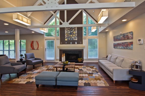 Lounge  at Park Ridge Estates, Durham, NC